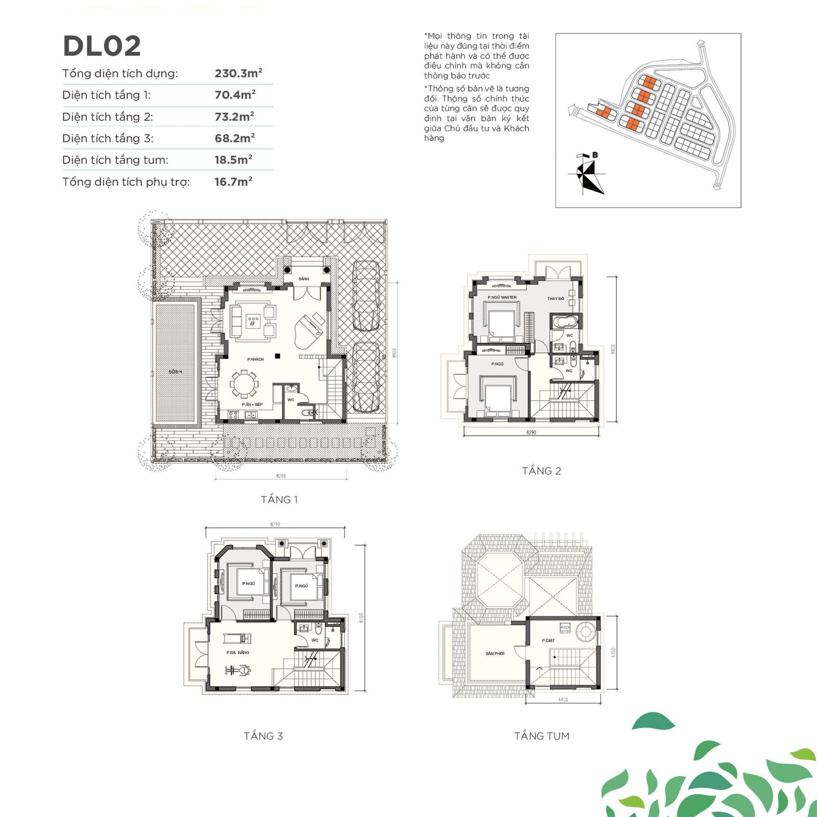 mat-bang-thiet-ke-biet-thu-don-lap-dl02-vinhomes-green-villas